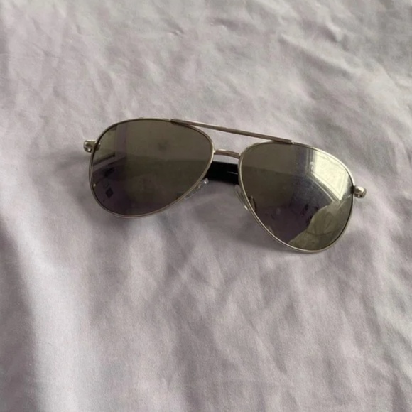 Black Reflective Sunglasses main image 2